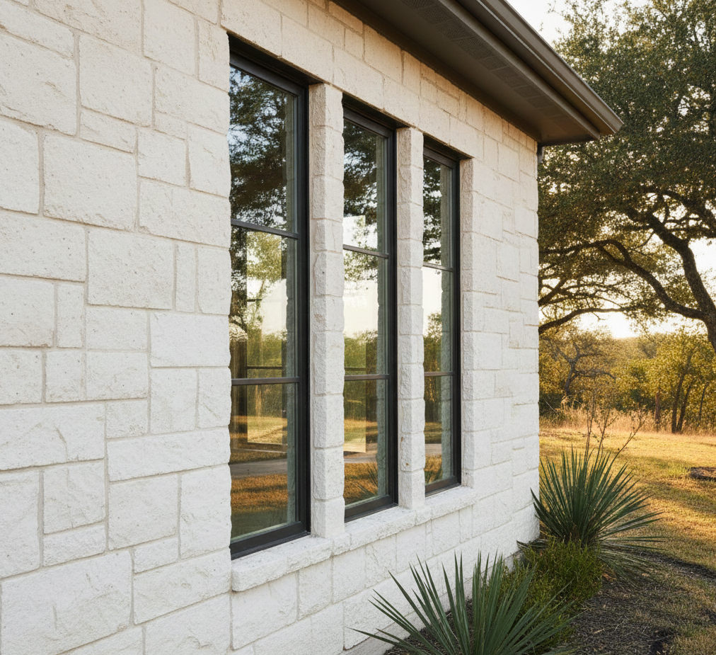 Soft washing siding and roofs in Central Texas